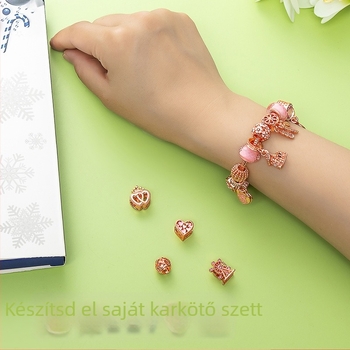 Karkötő - Ötvözet, elektroplatinált bevonattal, uniszex stílus, motívumok: virágok, levelek, csillagok és állatok; ajándékötlet évfordulóra; téli kollekció 2023.