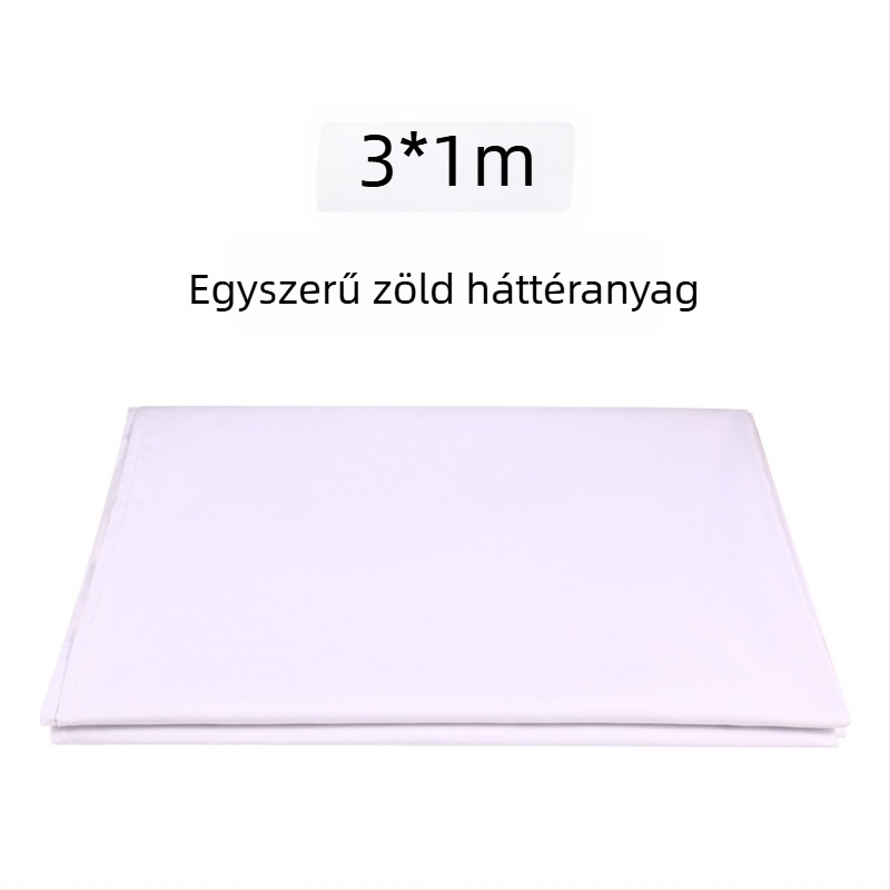 Minrui poliészter-pamut háttérfotózásra – hátterű textil termékfotózáshoz, súly 0,4 kg