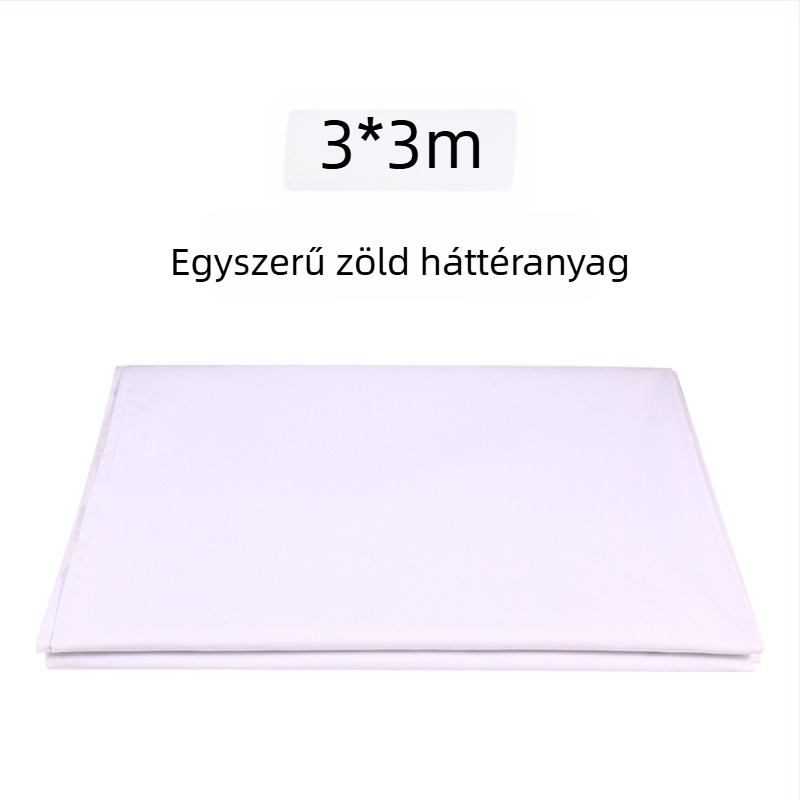 Minrui poliészter-pamut háttérfotózásra – hátterű textil termékfotózáshoz, súly 0,4 kg