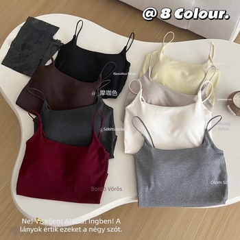 Modal anyagú női top, varrat nélküli egyrészes kialakítás, pántos kivitel, kerek nyakú, ősz-tél