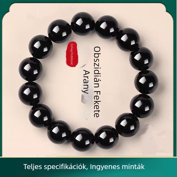 Onix karkötő, természetes stílus, uniszex, geometriai kialakítás, finom kidolgozás