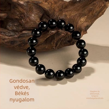 Onix karkötő, természetes stílus, uniszex, geometriai kialakítás, finom kidolgozás