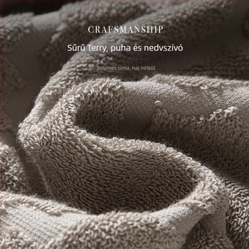 100% pamut fürdőtörölköző, 40s fonal, 400–500 g, hímzés, testreszabás elérhető