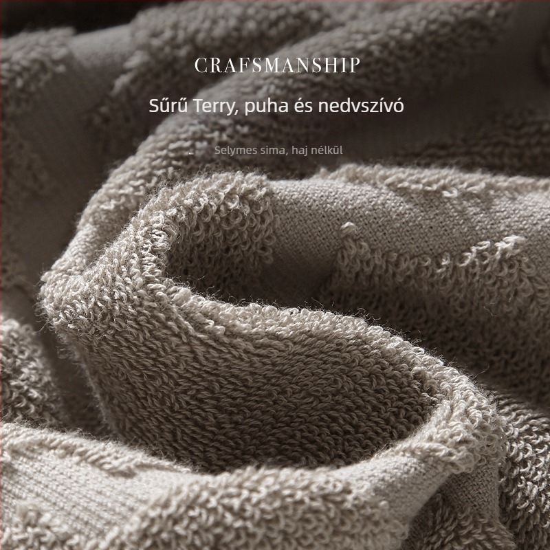 100% pamut fürdőtörölköző, 40s fonal, 400–500 g, hímzés, testreszabás elérhető