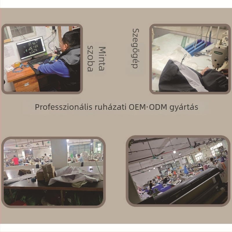 Síszruha varrat nélküli laminált vízálló és szélálló dizájn; meleg, gyorsan szárad, lélegző