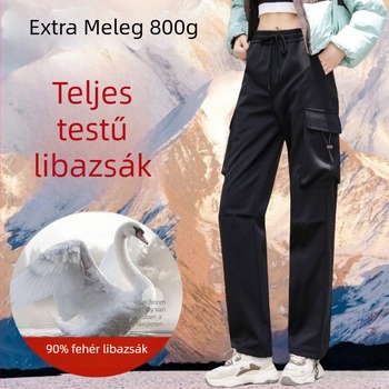 Női sínadrág libatoll töltéssel – vízálló, szélálló, meleg