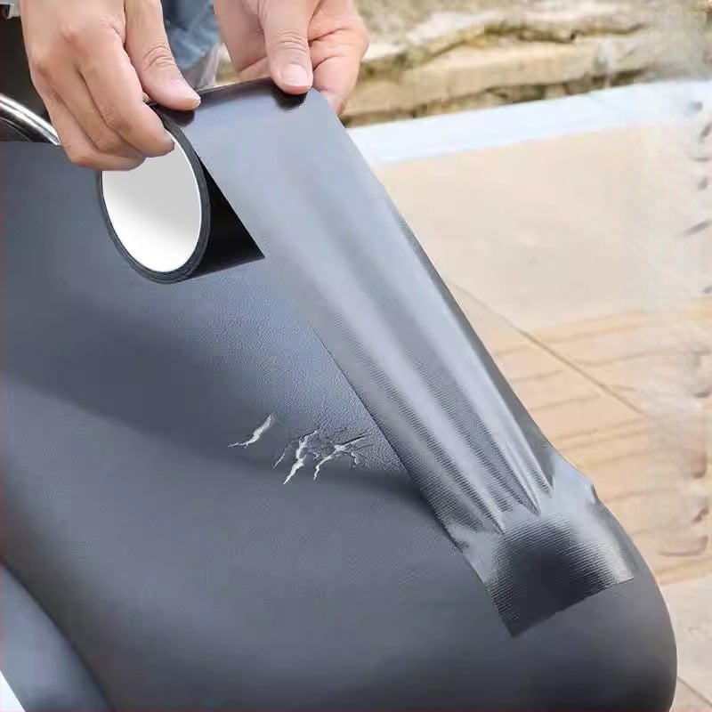 Textil alapú bőrjavító szalag forró olvadó ragasztórendszerrel, magas viszkozitású, magja papírtubus