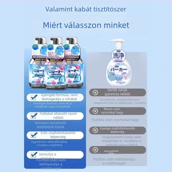 Kabát tisztító szer, vízálló festékjavító, anyagkímélő, kültéri ruházathoz, 330 ml, hazai márka