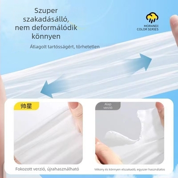 Egyszer használatos teljes test esőköpeny, vast PE anyag, felnőtteknek, hordozható, 001
