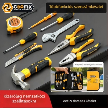 COOFIX 9-darabos szétszerelő készlet króm-vanádium acélból háztartási használatra