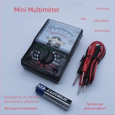 Zsebméretű multiméter — mini hordozható, 40 darabos szétszerelési készlet, háztartási használatra