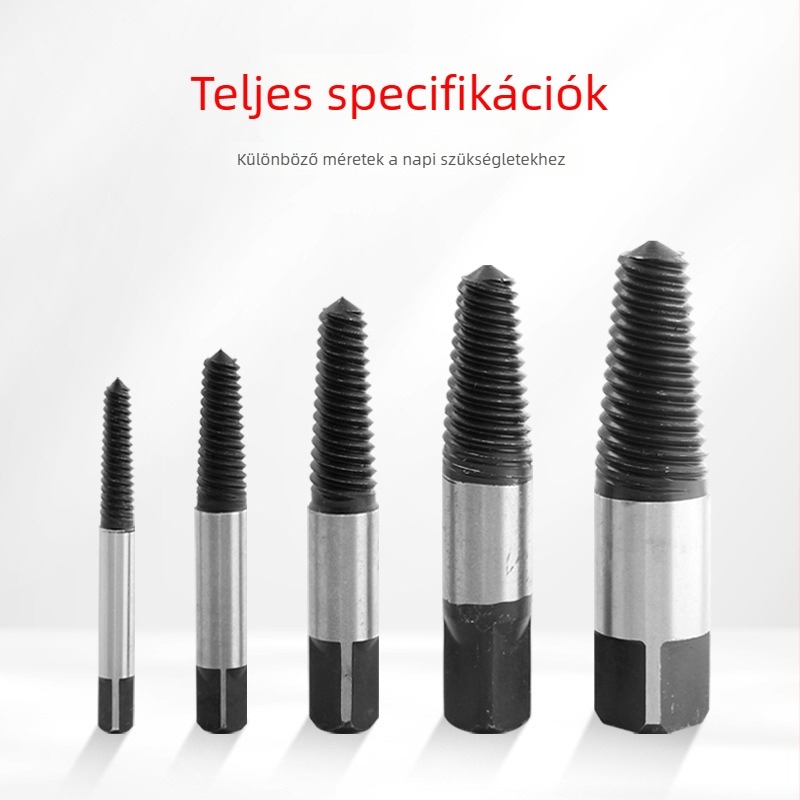 8 részes magas széntartalmú acél csavarkitépő készlet, háztartási használatra, 4–35 mm tartományhoz