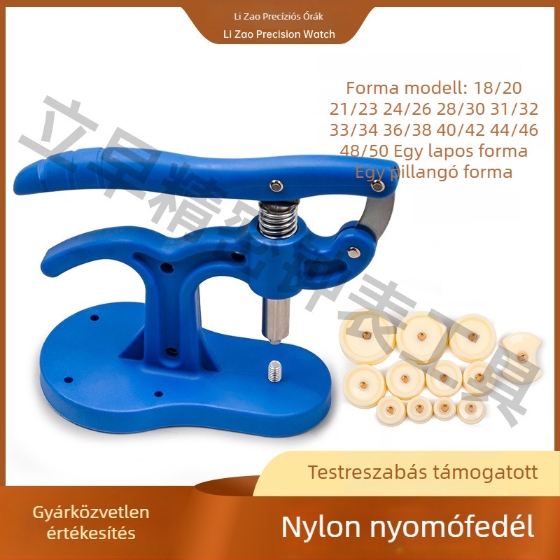 Óra javító szerszámkészlet nylon fedélnyitóval (Márka: Tiger hao; 1 készlet; otthoni használatra)