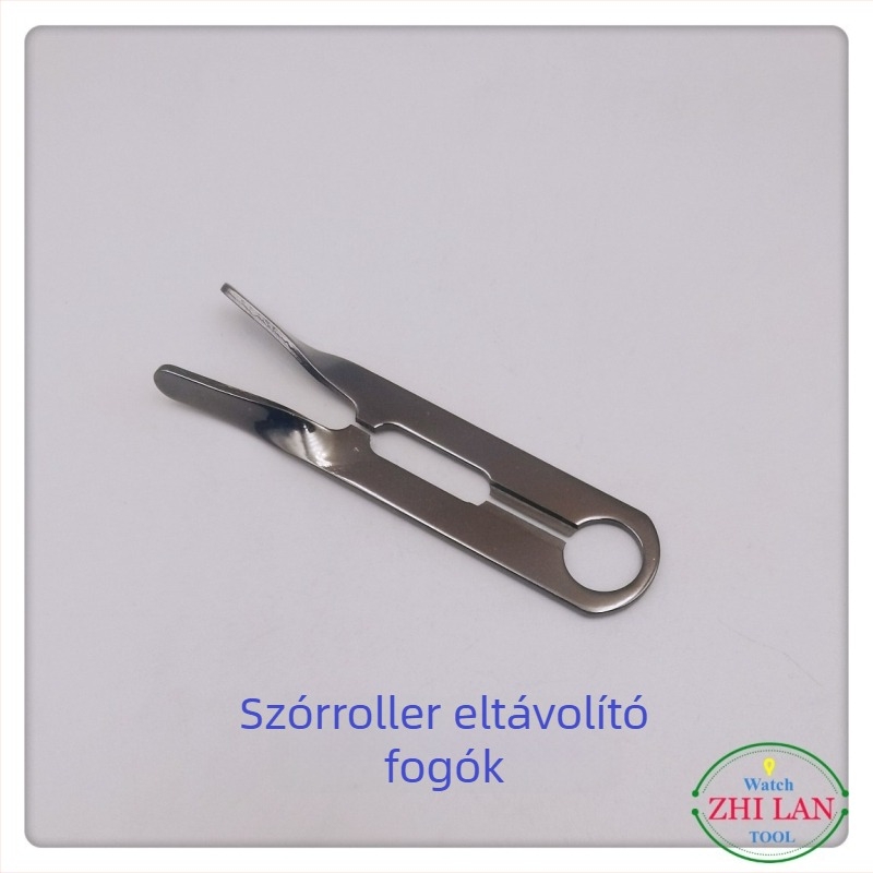 Óraszerelési eszköz: görgőeltávolító csipesz, korongtengely (króm-vanádium acél; 1 darab; háztartási használat)