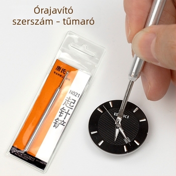Órák javítására szolgáló eszköz alumíniumötvözetből készült tűfelhúzóval és emelőcsipesszel – szétszerelő eszköz, készlet 1, márka Down's, súly 0.01