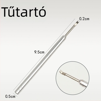 Órák javítására szolgáló eszköz alumíniumötvözetből készült tűfelhúzóval és emelőcsipesszel – szétszerelő eszköz, készlet 1, márka Down's, súly 0.01