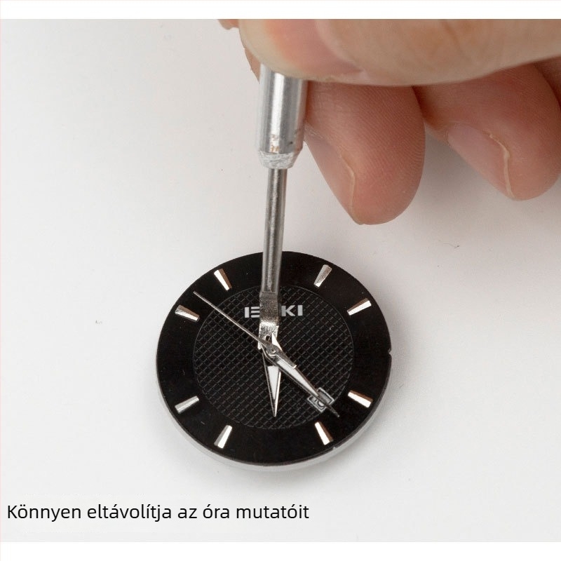 Órák javítására szolgáló eszköz alumíniumötvözetből készült tűfelhúzóval és emelőcsipesszel – szétszerelő eszköz, készlet 1, márka Down's, súly 0.01