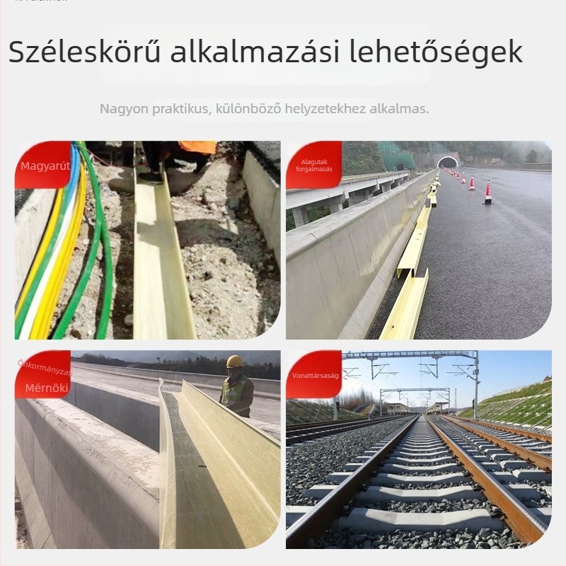 Poliuretán kábelhíd vasútvonalakhoz és autópályákhoz – epoxidos kábelcsatorna doboz