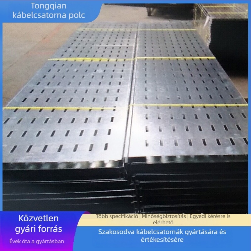 Galvanizált kábelcsatorna híd, testreszabás elérhető, alkalmas földalatti parkolókhoz és alagutakhoz, Tong Qian márka