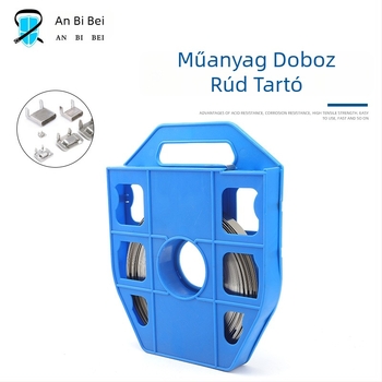 Rozsdamentes acél kötélszalagok kábelekhez és kábelcsatornákhoz • opciók 304/201/316 • hőmérséklet-tartomány -60°C-tól 550°C-ig • húzási erő 70–150 N • testreszabható méretek és megmunkálás