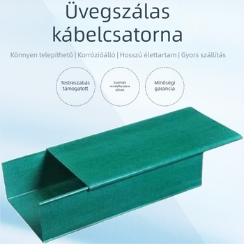 Üvegszálas kábelcsatorna létra típusú, kábeltálca és doboz