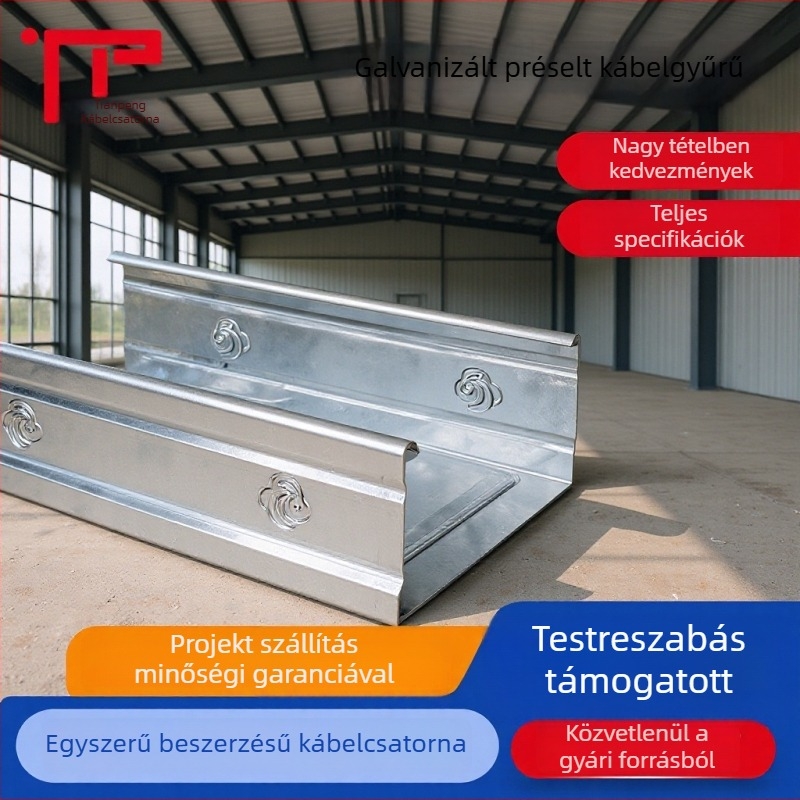 Alumínium ötvözet kábelcsatorna, galvanizált formázott híd, Tianpeng, CCC tanúsítvány