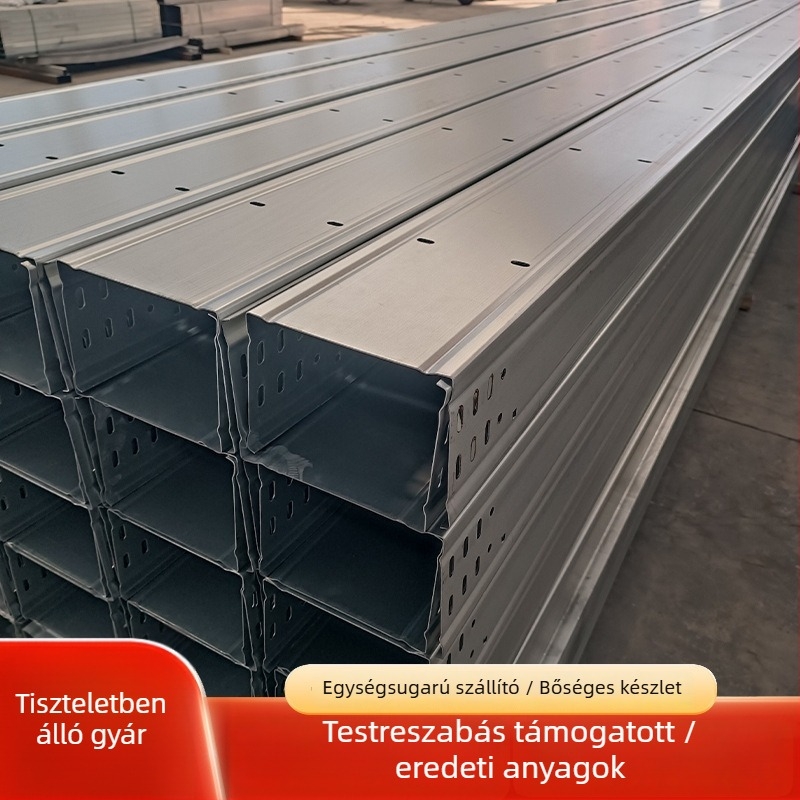 Horganyzott kábelcsatorna – trough-típusú híd; létra-típusú és paletta-típusú opciók, testreszabható