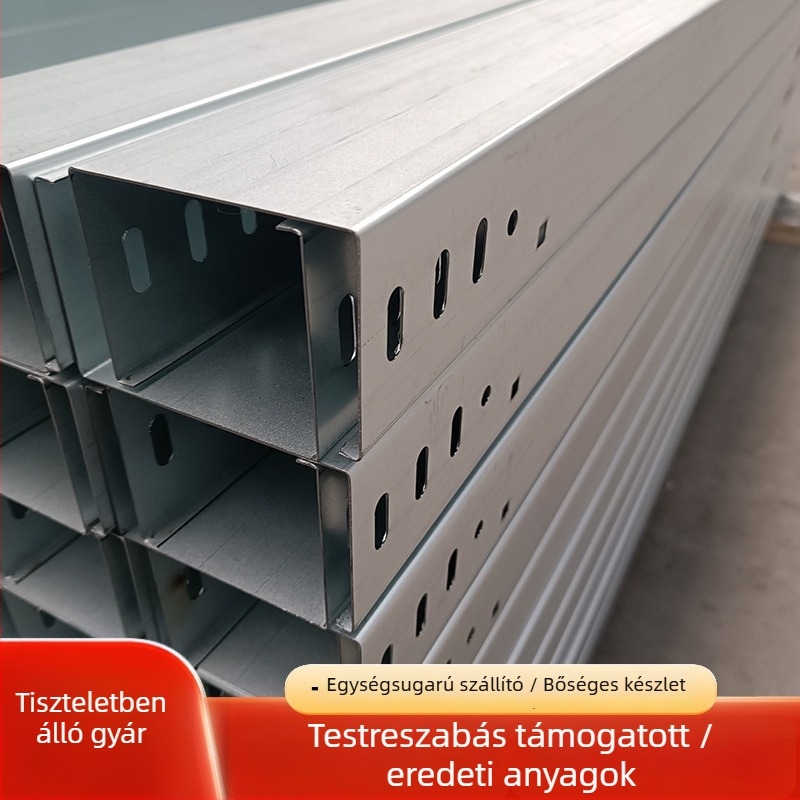 Horganyzott kábelcsatorna – trough-típusú híd; létra-típusú és paletta-típusú opciók, testreszabható