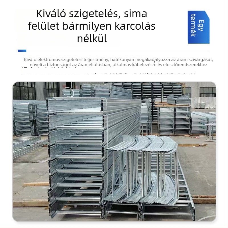 Tűzálló galvanizált acél kábelcsatorna vezetékekhez, testreszabható, ISO 9001:2000 tanúsítvány