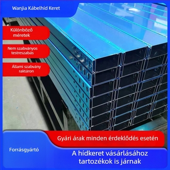 Tűzálló kábelcsatorna, csatornatípus, forrógalvanizált, létra típusú; anyagok: galvanizált acél / alumínium ötvözet / rozsdamentes acél / FRP, márka: Wanjia Tengda, alkalmazások: földalatti parkolók, bevásárlóközpontok, kórházak, szupermarketek, gyárak