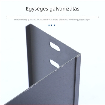 Spray-bevonatú galvanizált híd-tartó, vezetékcsatorna típusú, elektromos szereléshez