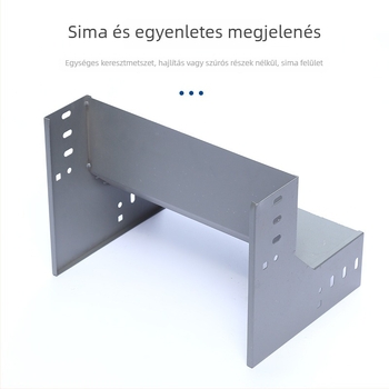 Spray-bevonatú galvanizált híd-tartó, vezetékcsatorna típusú, elektromos szereléshez