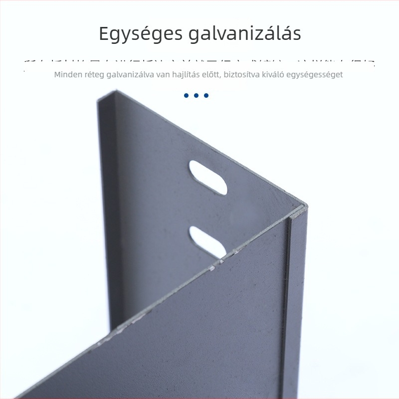 Spray-bevonatú galvanizált híd-tartó, vezetékcsatorna típusú, elektromos szereléshez