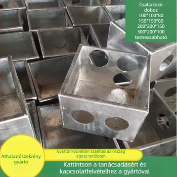 Elektromos vezetékek kapcsoló doboza — tömített, specifikációk 100/150/200/300, telepítés: világos és sötét, fedőanyag: kbg jdg