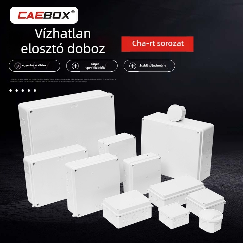 Cheng'a Electric Cha-rt Kültéri Terminál-doboz IP65 Elektromos Műszerek és Kapcsolók Számára