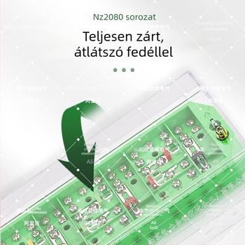 NZ2080 Háromfázisú, háromvezetékes energia-mérő csatlakozó doboz lopás elleni védelemmel