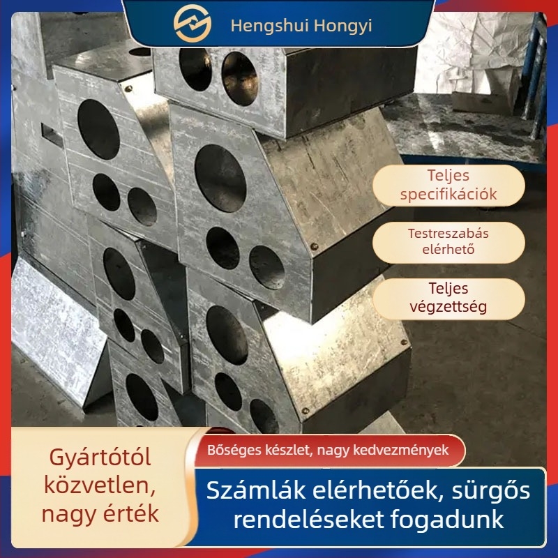 Utcai világítási csatlakozódoboz – galvanizált acél / rozsdamentes acél test, falra szerelt, ütésálló kivitel, előbeépített útkábel doboz