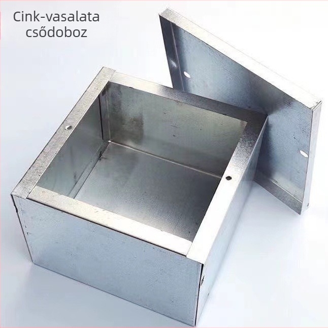 Fém elosztó doboz, Passing box sorozat, vas fedél, Hongwanda