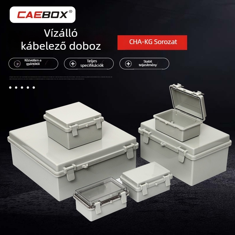 Egyedi kültéri utcai világítási elosztó doboz IP65 vízálló terminál blokk