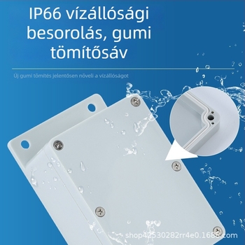 Long Song ABS vízálló csatlakozódoboz füllel, kültéri EV-vezérléshez és tápellátáshoz