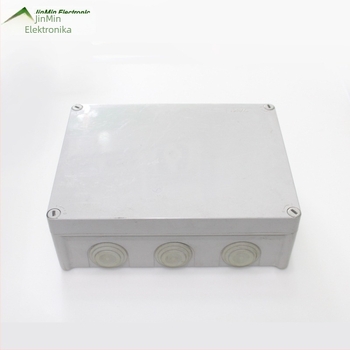 Fali csatlakozó doboz, kör és négyzet alakú, tömített, testre szabható.