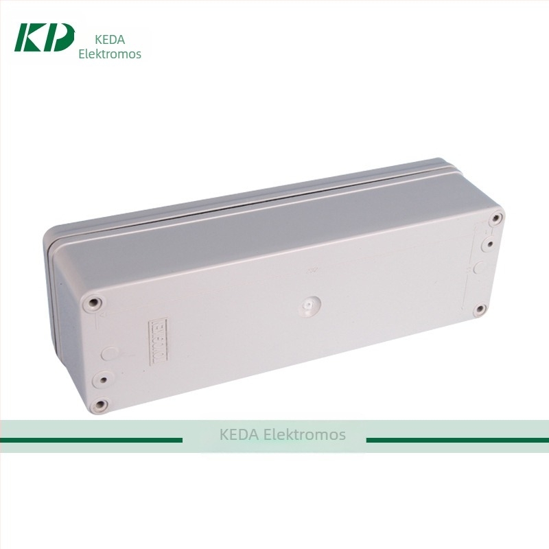 KD-AG-0825 Műanyag vízálló kapcsolódoboz – kültéri elektromos vezetékhez, porálló és UV-álló
