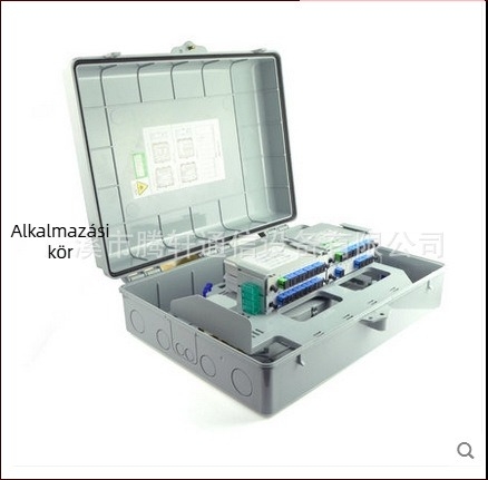 Tengxuan FTTH 1x32 kártya típusú vízálló optikai osztó doboz