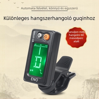 ENO ET-31GQ Guqin hangoló — Elektronikus hangoló Guqin-hoz metronommal és capoval