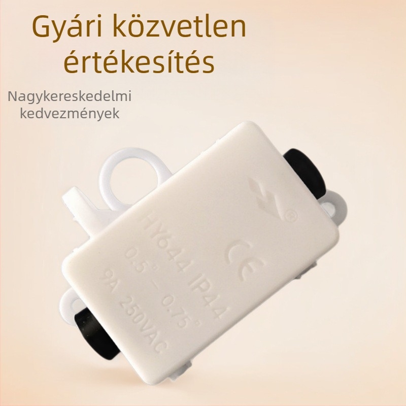 M644 IP44 vízálló csatlakozó doboz terminállal, beltéri fürdőszobai világításhoz