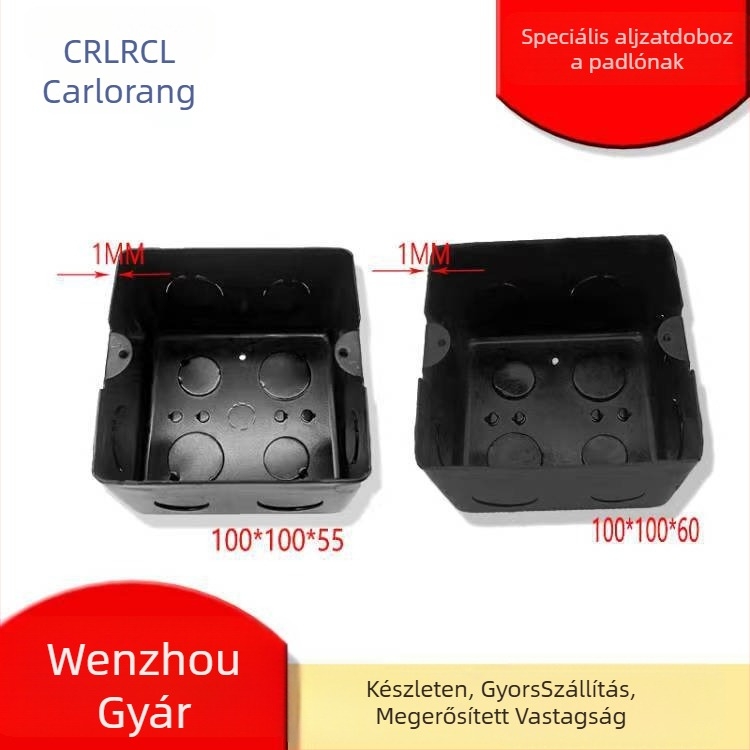 DH-002 sor beépített vezeték-doboz vas burkolattal és izolált házzal
