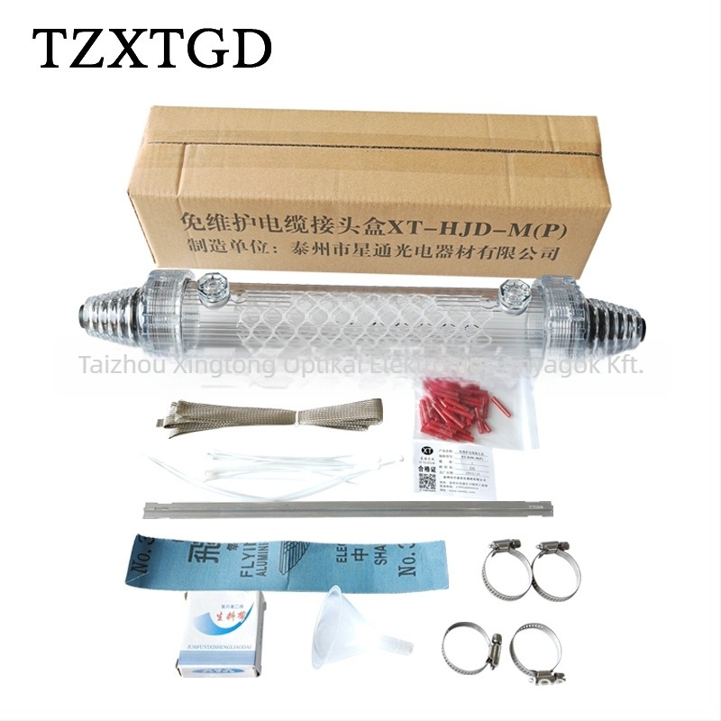 TZXTGD karbantartásmentes jelkábel csatlakozó doboz XT-HJD-M-P készlet