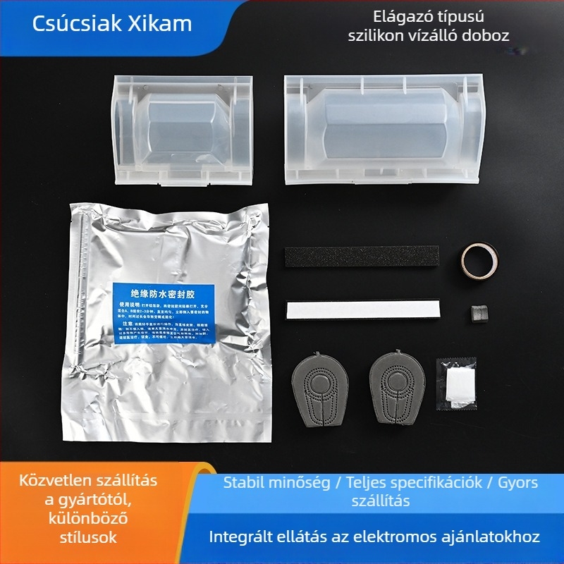 Elágazó típusú föld alatti vízálló kábelcsatlakozódoboz külső utcai világításhoz, PC anyag