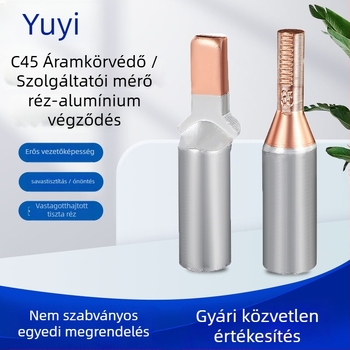 DTLC-25 Cu-Al átmeneti Duckbill típusú terminálcsap alumínium vezetékekhez