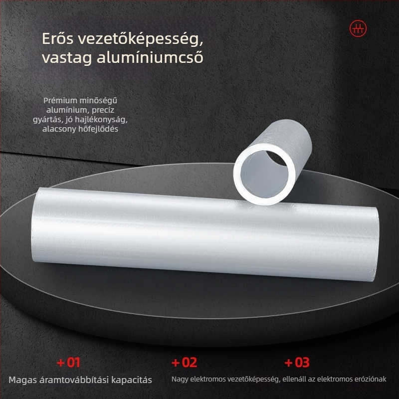 GL alumínium csőterminál, GL-sorozat, elosztódobozokhoz, panelekhez, hajógyárakhoz és elektromos berendezésekhez